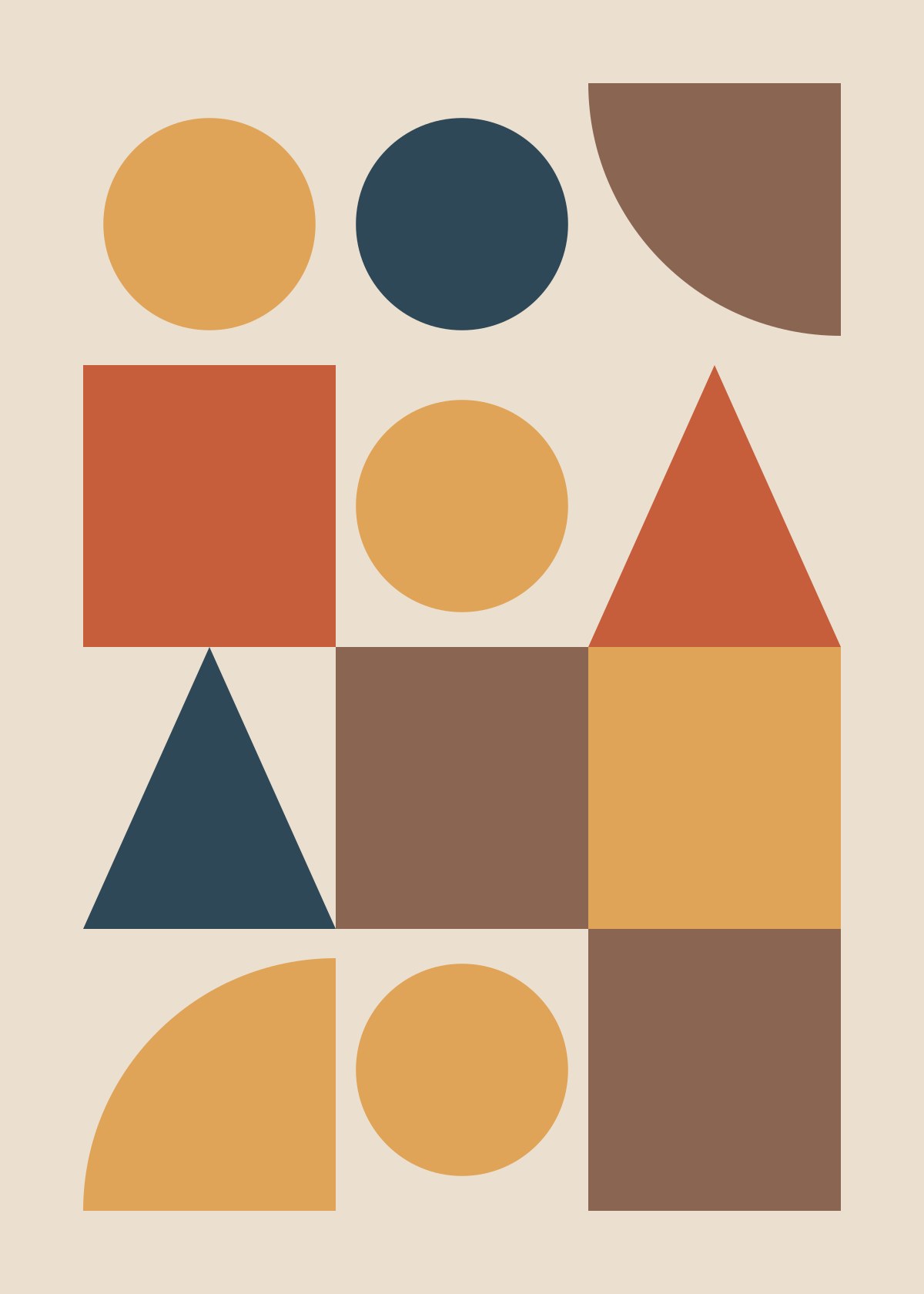 Bauhaus kompozicija No. 3