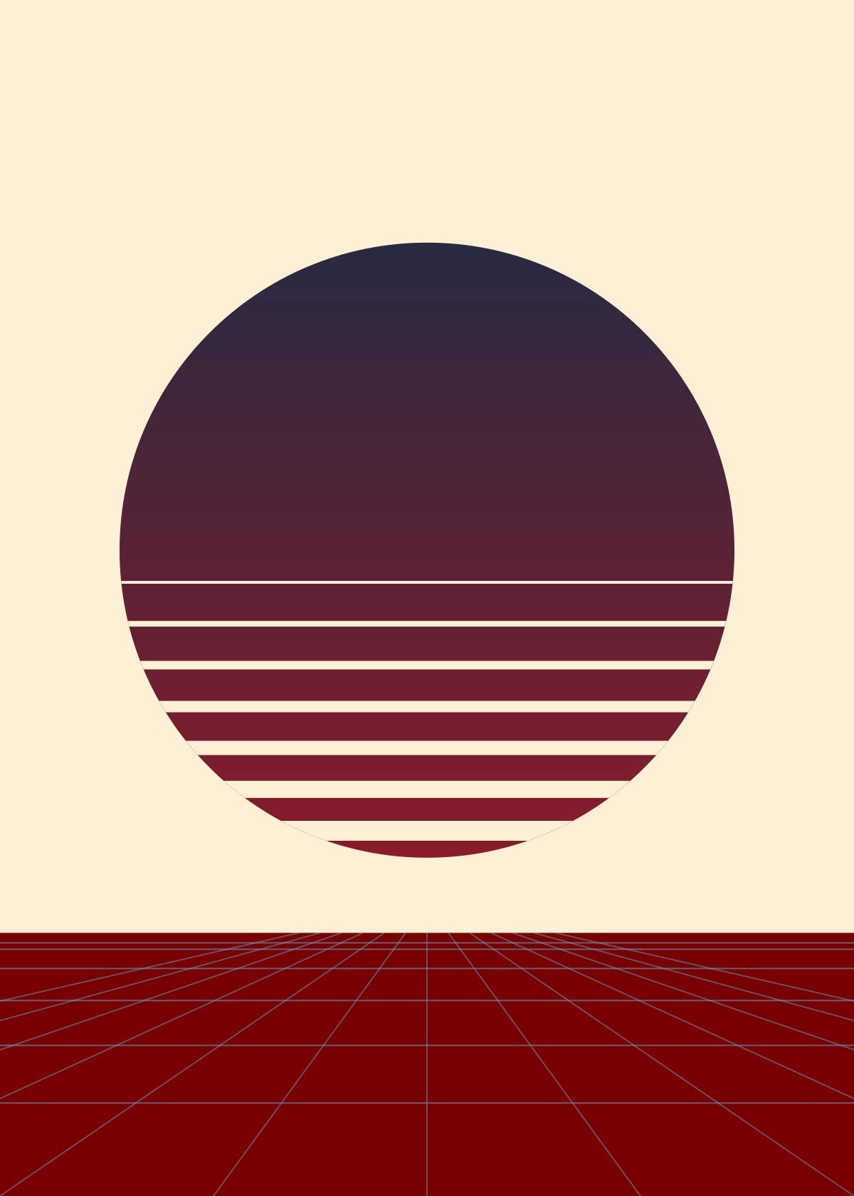 Retro sunce